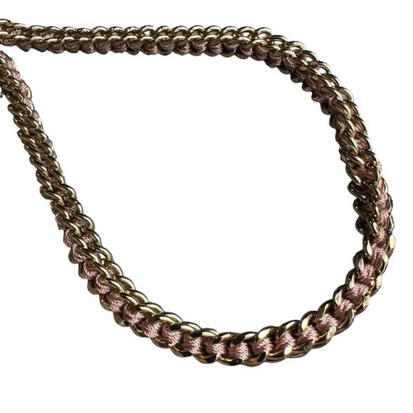 Buba London Hand Woven Leather Rose Gold Purse Wristlet - Picture 3 of 8